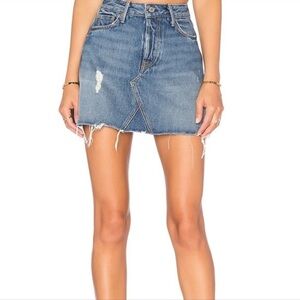 NWT - GRLFRND - Eva A Frame Gusset Skirt - size 28